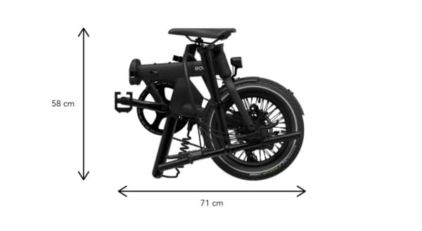 velo pliant electrique eovolt morning noir onyx