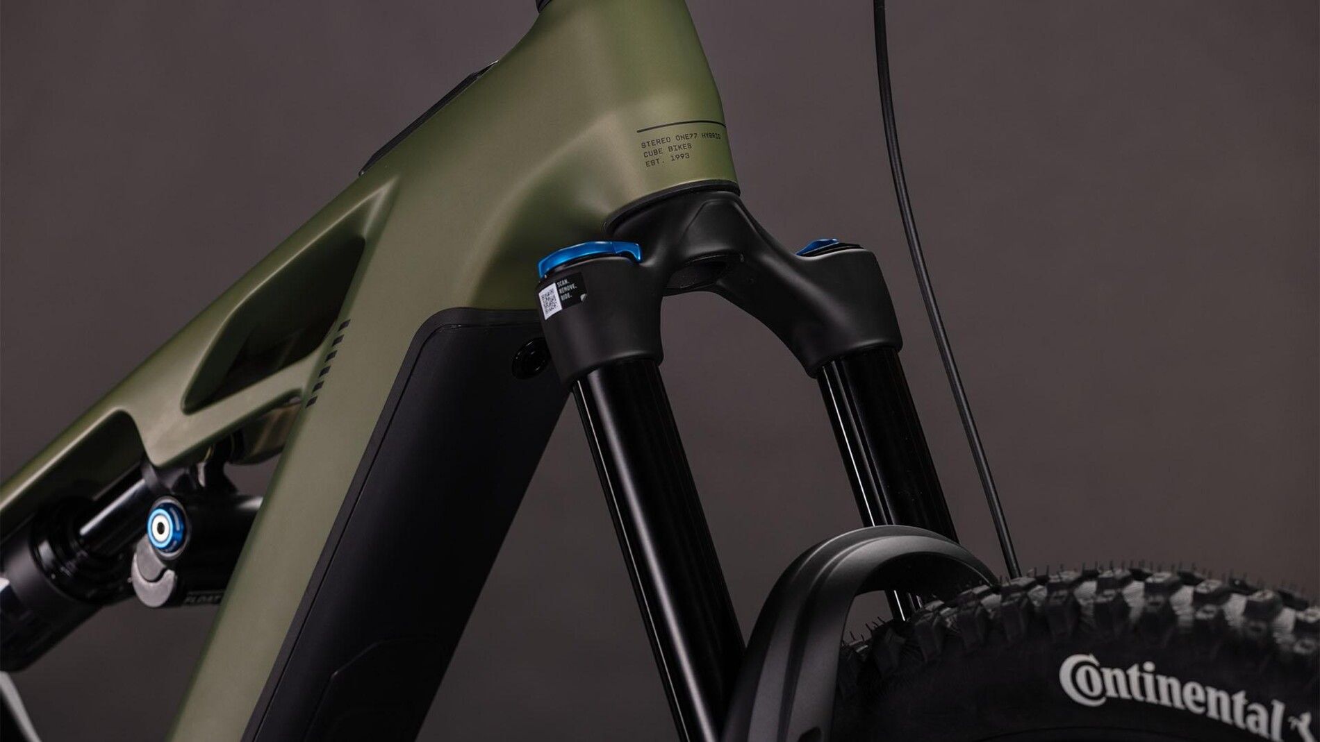 Cube Stereo Hybrid ONE77 HPC TM 800 reedgreen´n´matrix