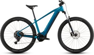 Vtt électrique Cube Reaction Hybrid Performance 600 coloris electricblue vue d'ensemble