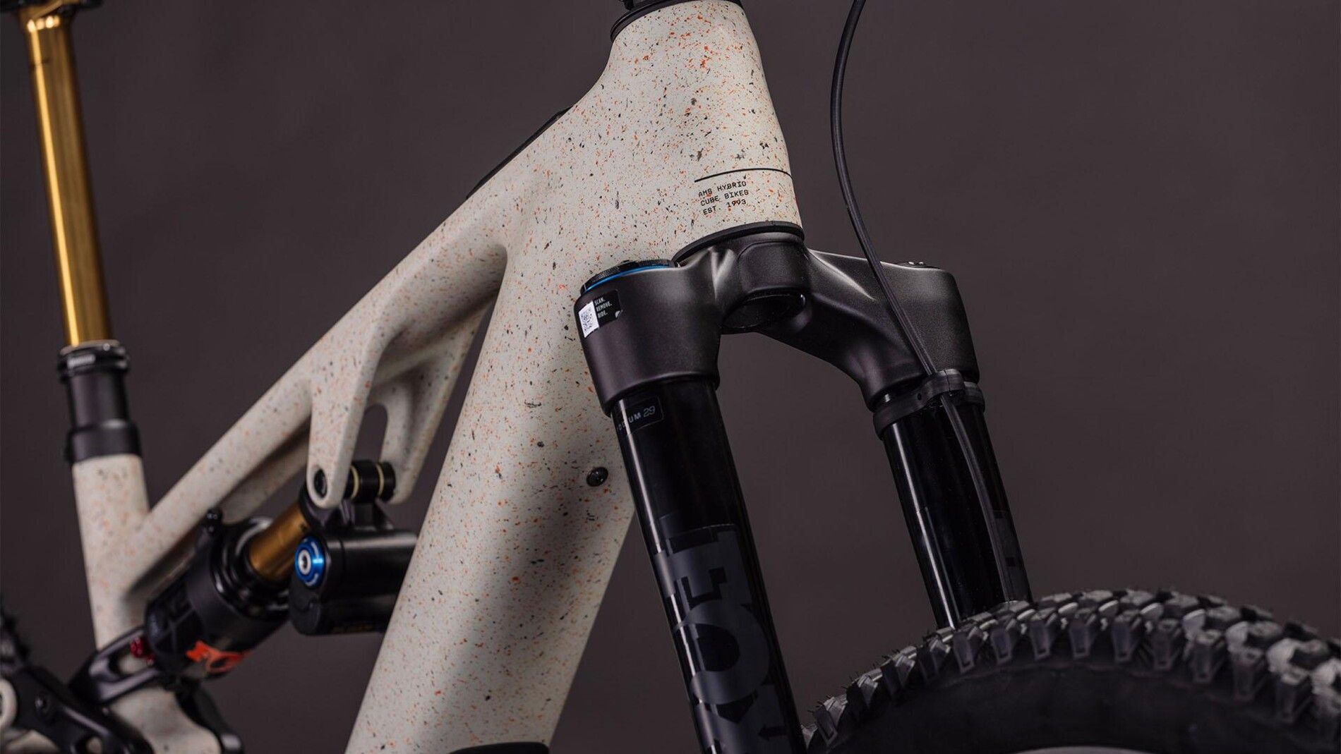 Cube AMS Hybrid 177 C62 SUPER TM 600X reedbeigegrit´n´orange