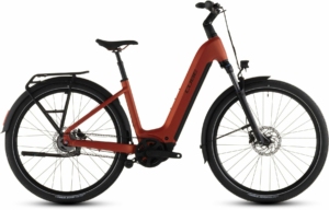 vélo électrique Cube Touring Hybrid Comfort SLX 800 chilli´n´chrome
