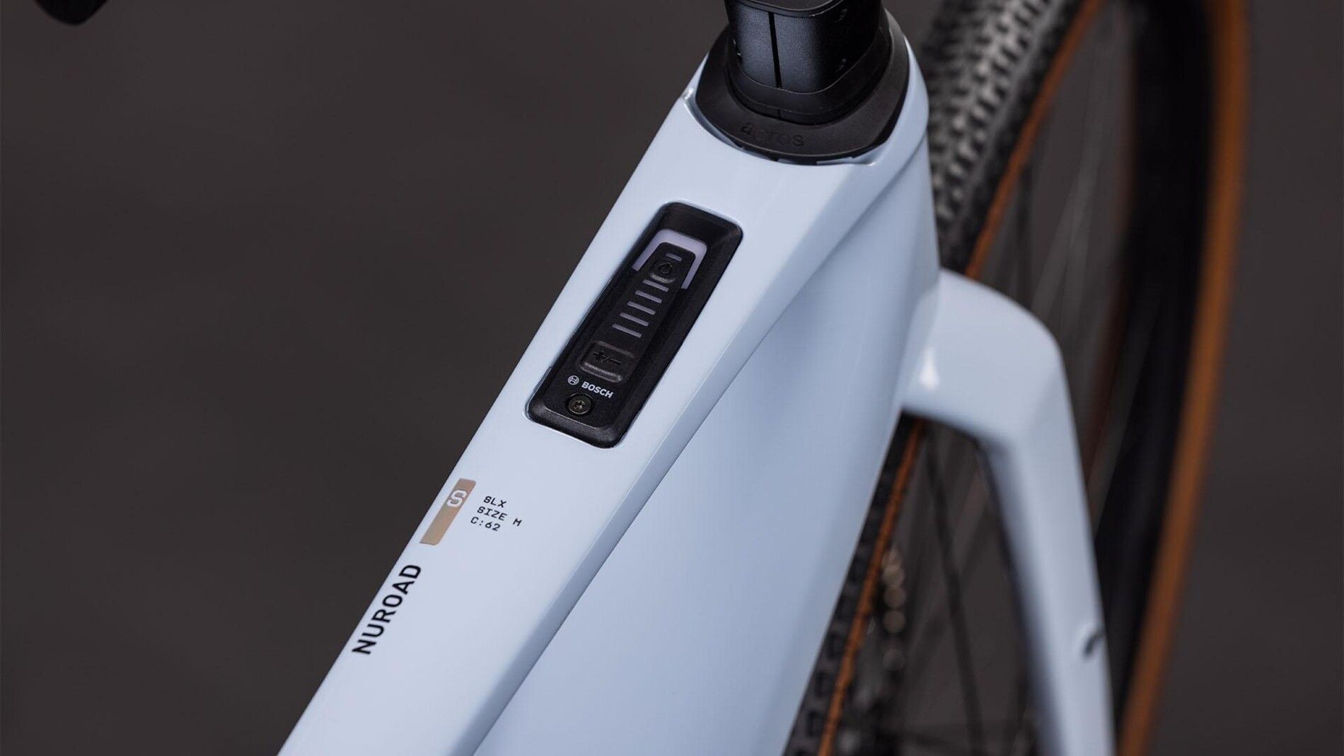 vélo gravel électrique cube nuroad hybrid c62 slx 400x moteur électrique