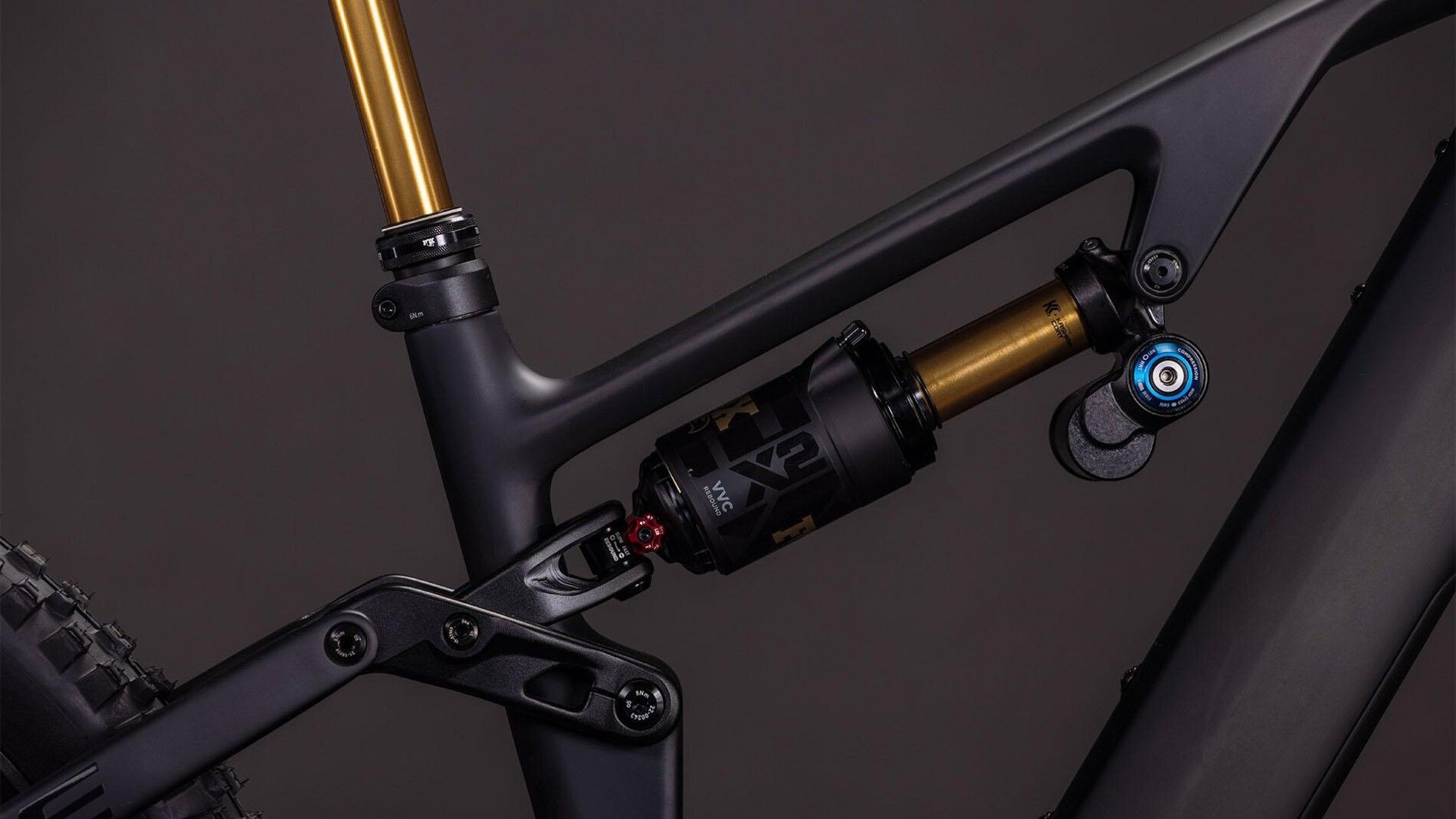 vtt électrique cube ams hybrid 177 c62 at 600x amortisseur