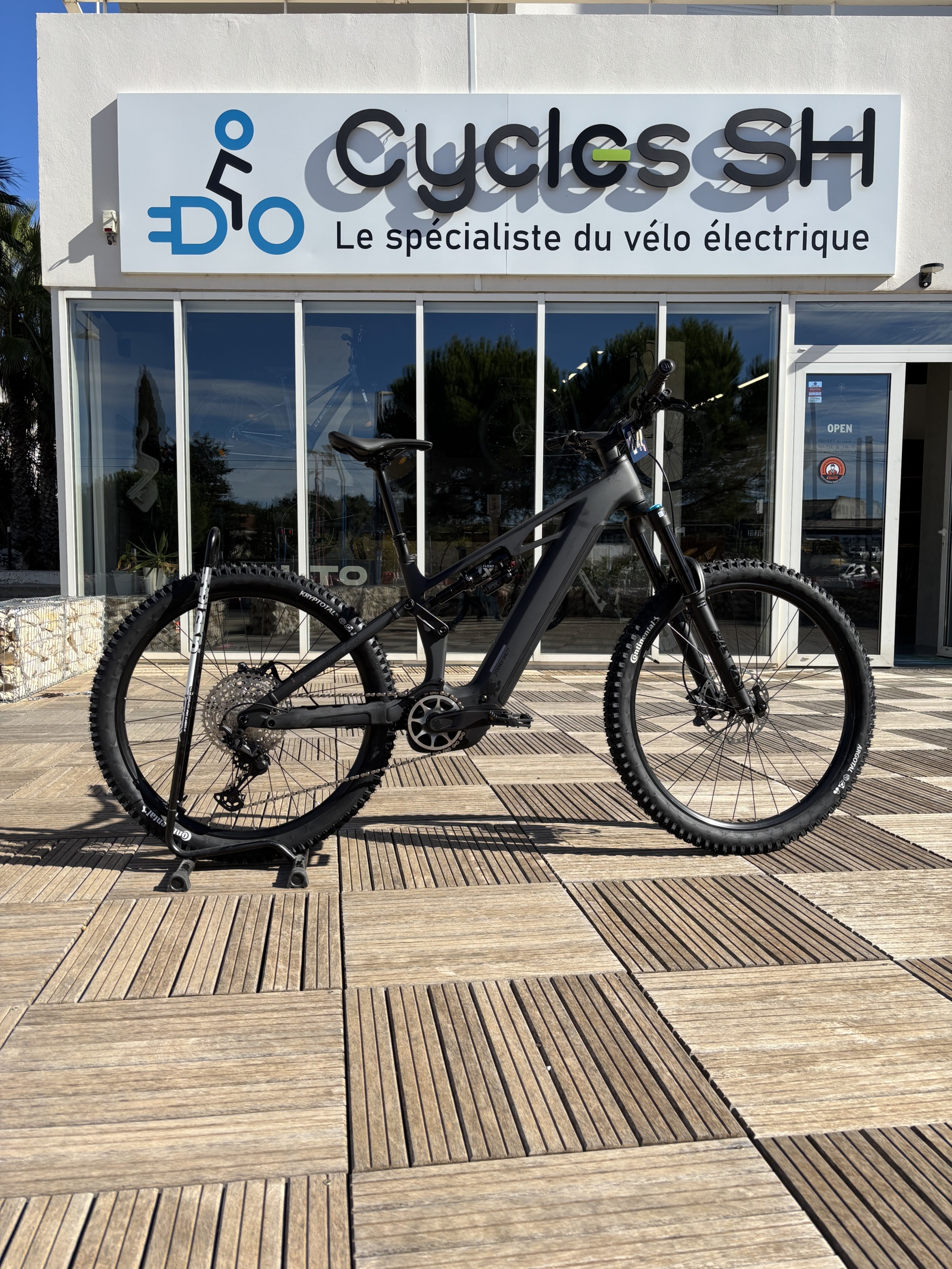 vtt électrique cube stereo hybrid one 77 hpc slx en vente à cycles sh