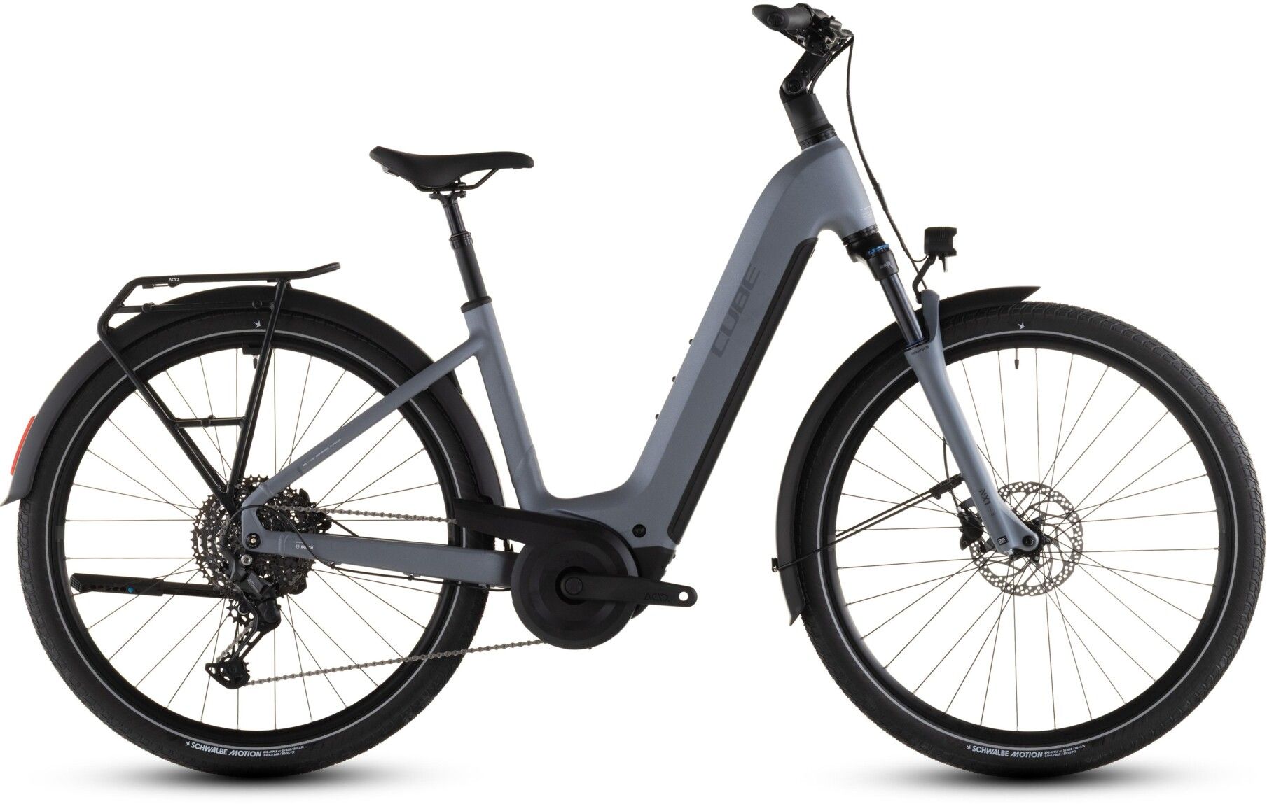 vtt électrique cube touring hybrid pro 800