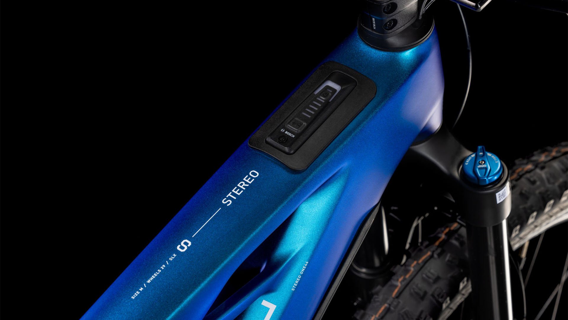 vtt électrique cube stereo hybrid one 44 slx cadre