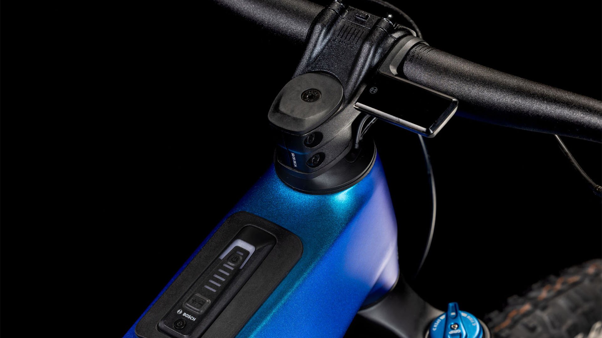 vtt électrique cube stereo hybrid one 44 slx guidon