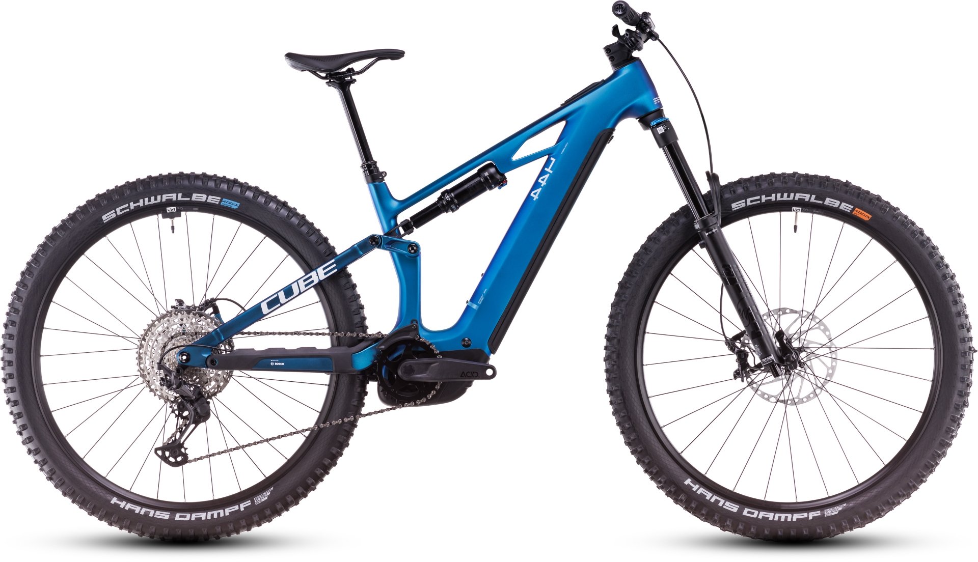 vtt électrique cube stereo hybrid one 44 slx
