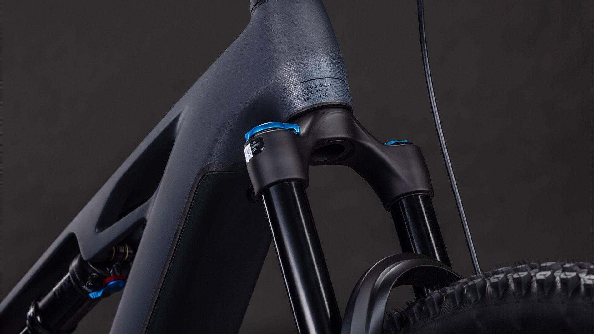 vtt électrique cube stereo hybrid one 44 hpc slx 800 fourche