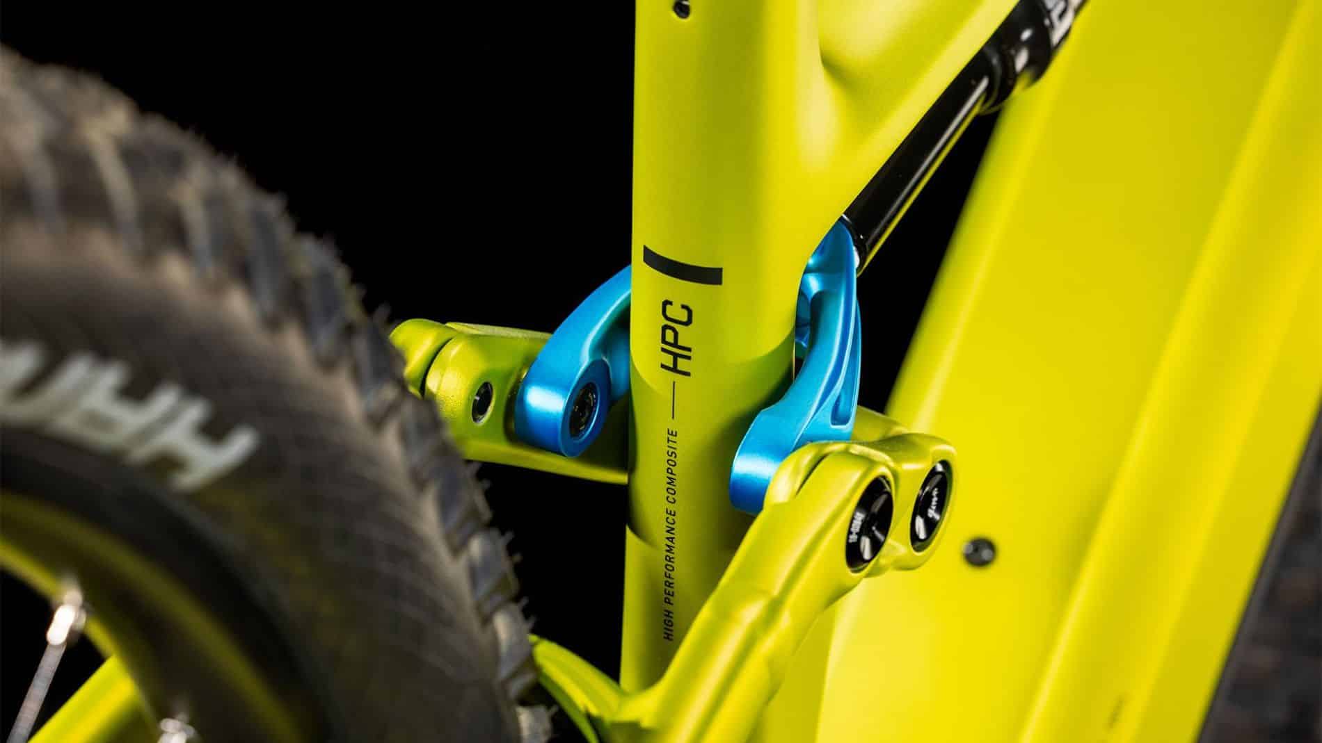 vtt électrique cube stereo hybrid one 44 race amortisseur arrière