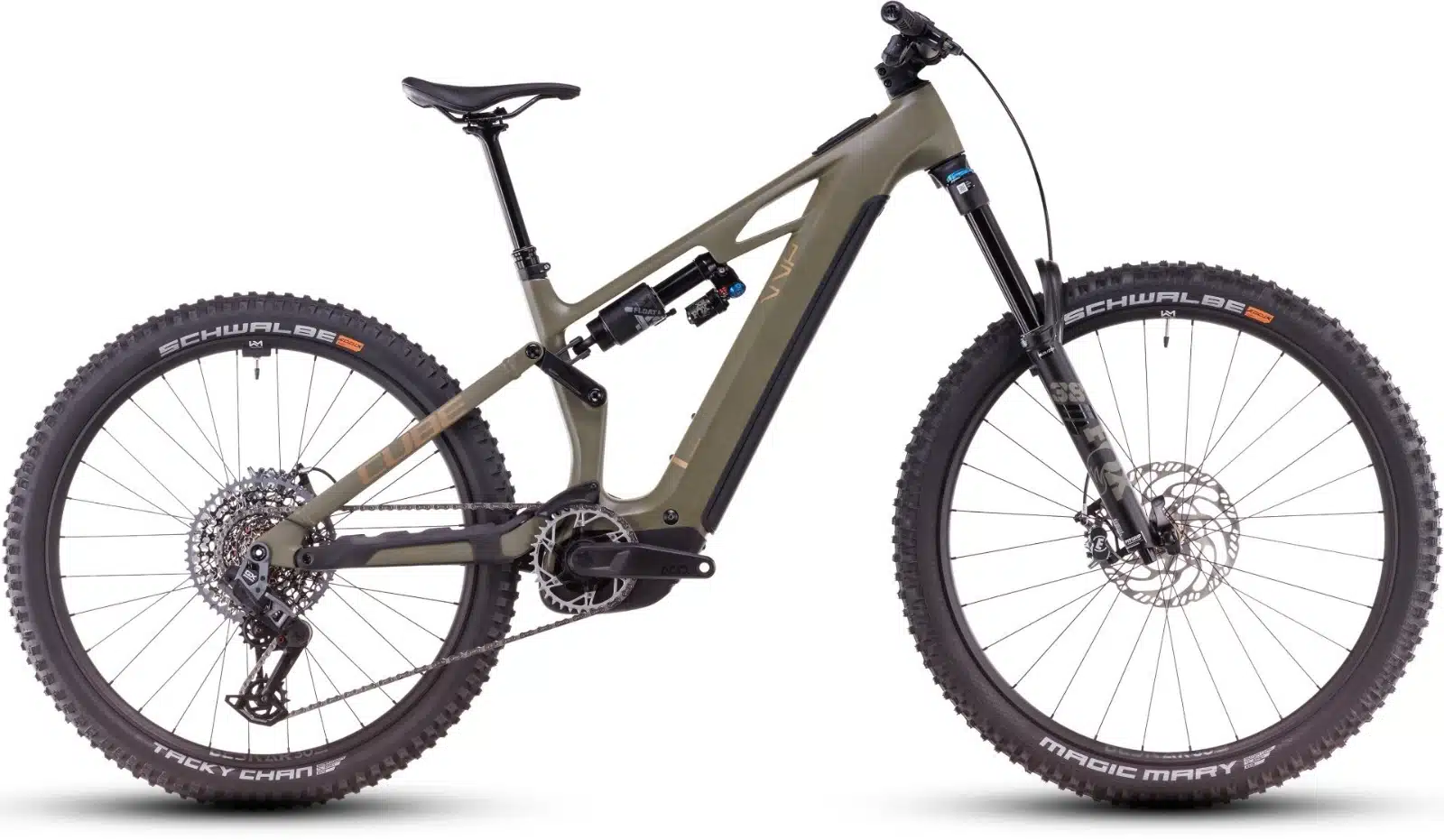 vtt électrique tout-suspendu cube