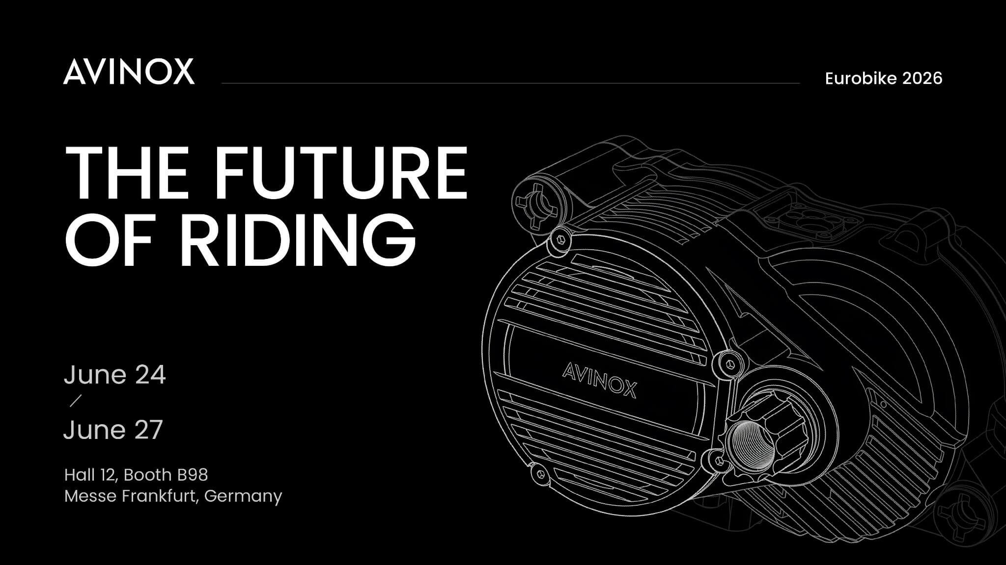 nouveau moteur avinox mg1 avec transmission intégrée