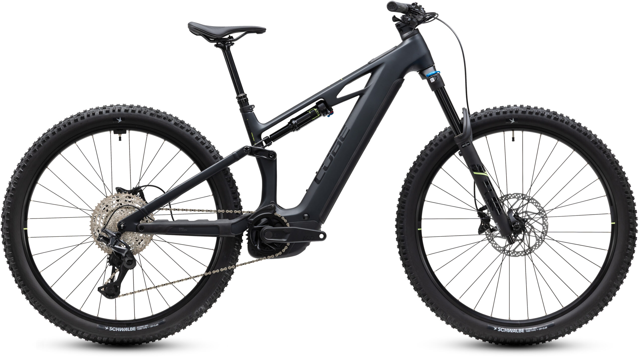 Cube Stereo Hybrid ONE44 HPC Race 800 coal´n´green