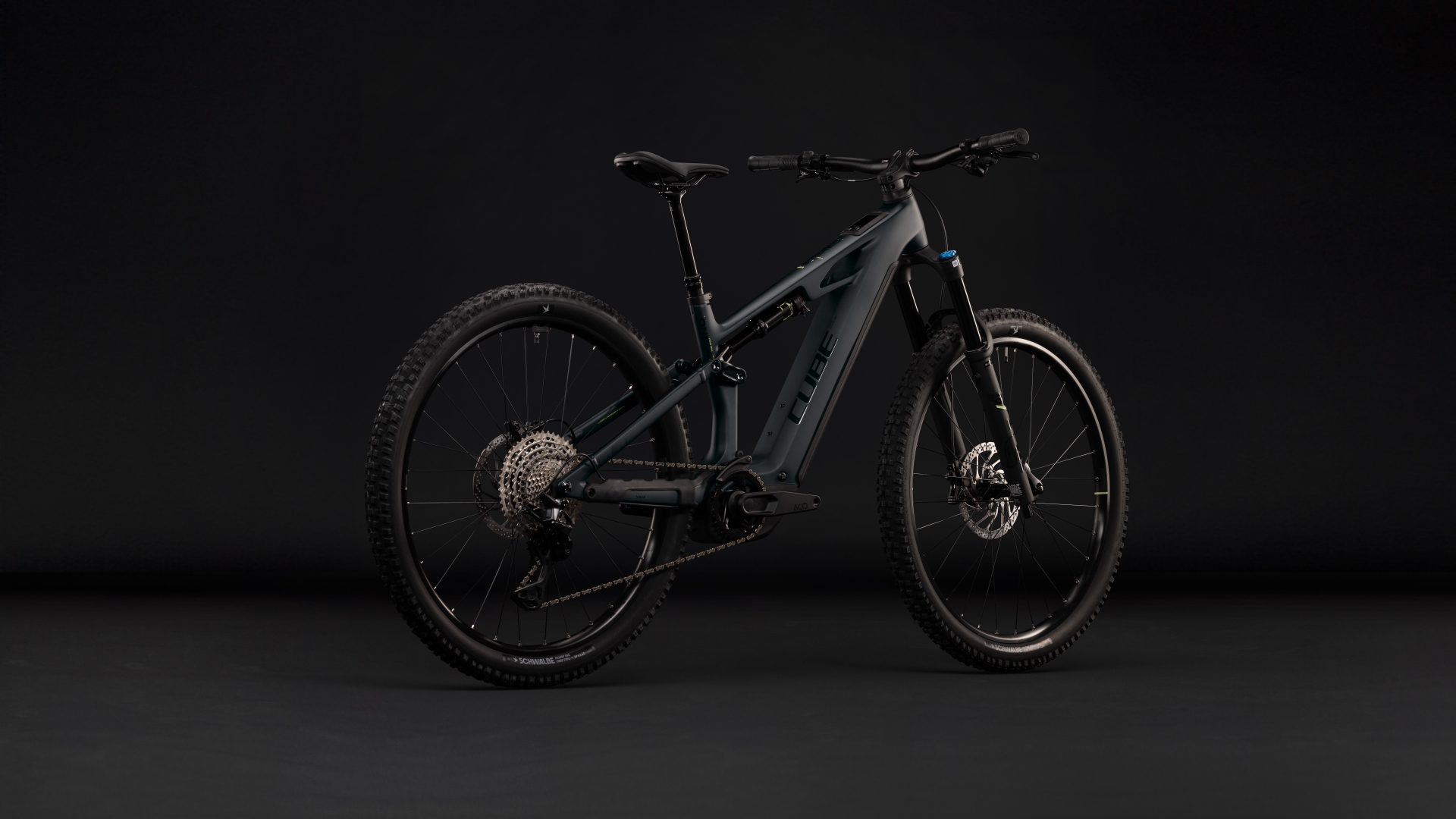 Cube Stereo Hybrid ONE44 HPC Race 800 coal´n´green