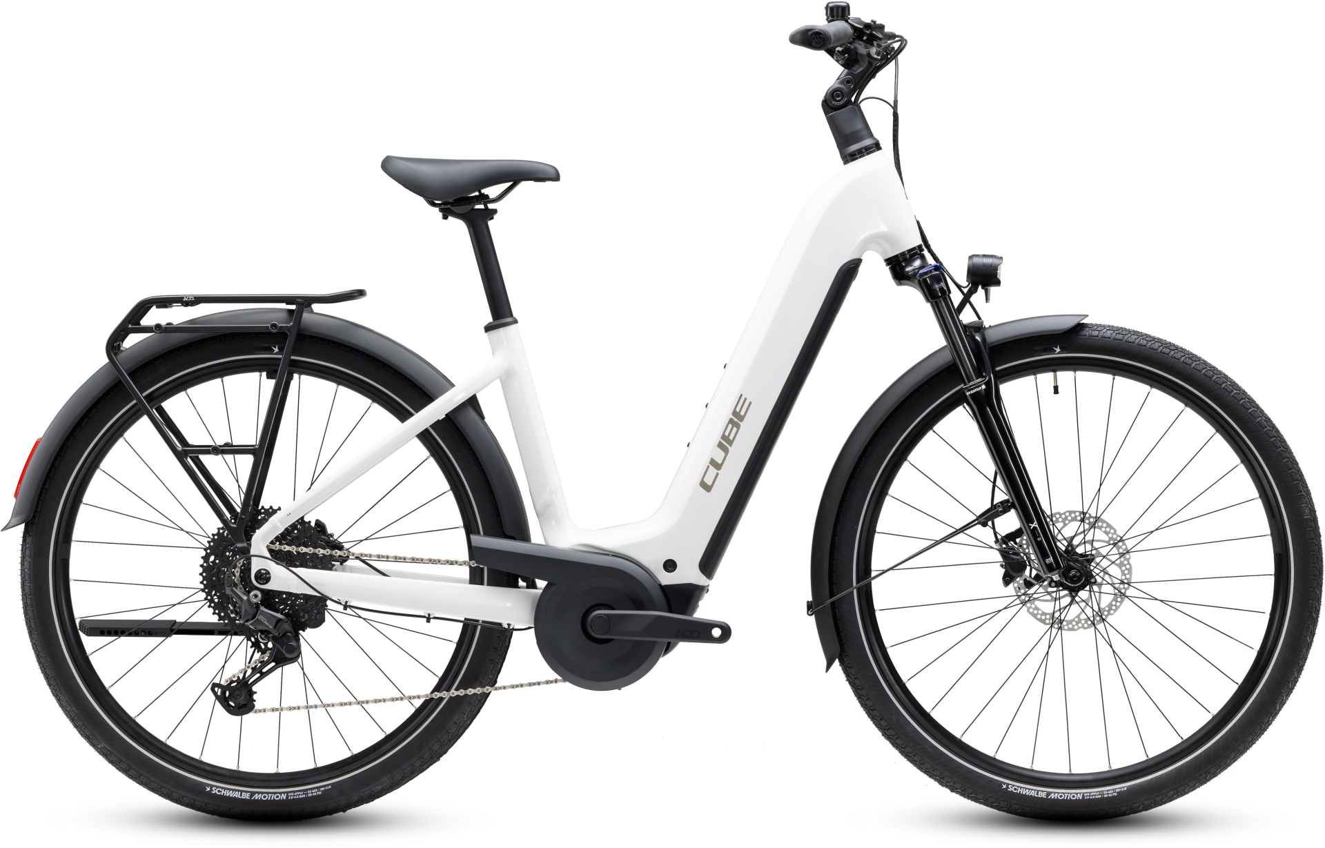 Cube Touring Hybrid ONE 600 metallicwhite´n´chrome